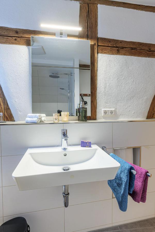 Apartments Im Ferienhaus Zum Alten Spital Dornstetten Bagian luar foto