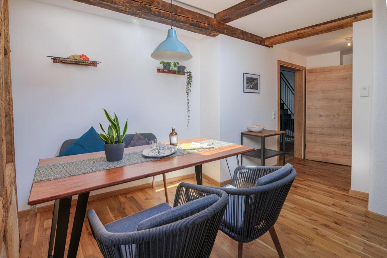 Apartments Im Ferienhaus Zum Alten Spital Dornstetten Bagian luar foto