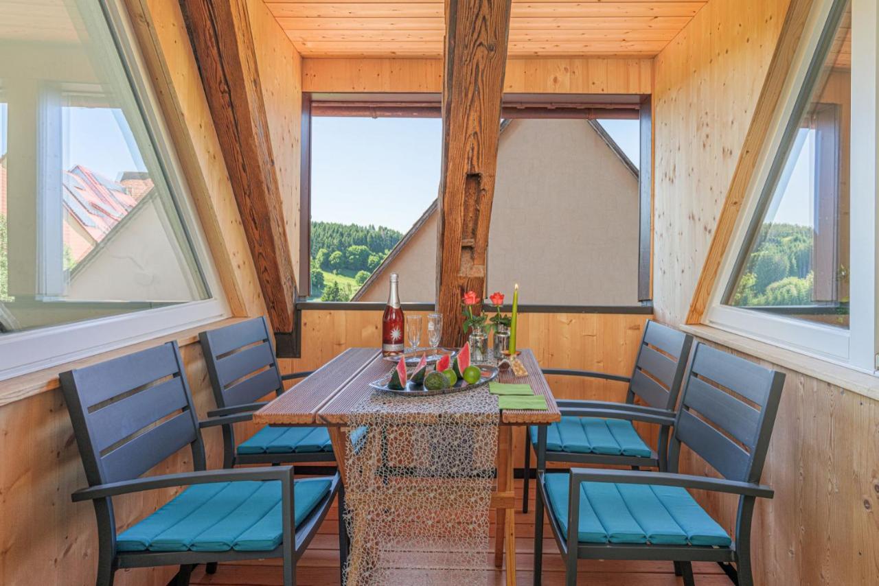 Apartments Im Ferienhaus Zum Alten Spital Dornstetten Bagian luar foto