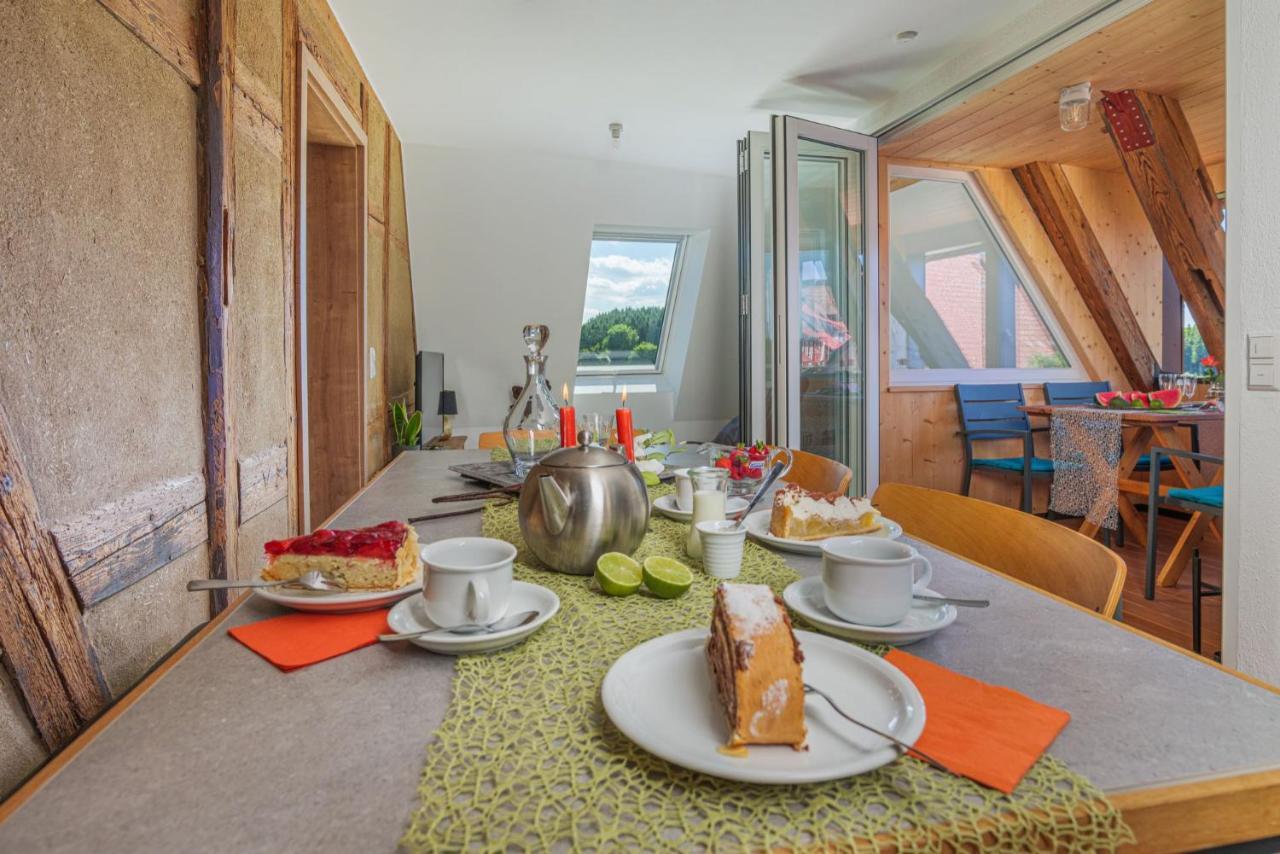 Apartments Im Ferienhaus Zum Alten Spital Dornstetten Bagian luar foto