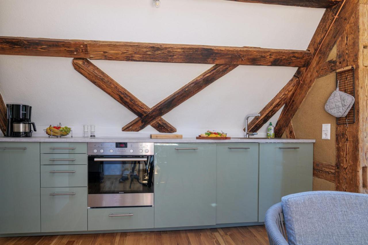 Apartments Im Ferienhaus Zum Alten Spital Dornstetten Bagian luar foto