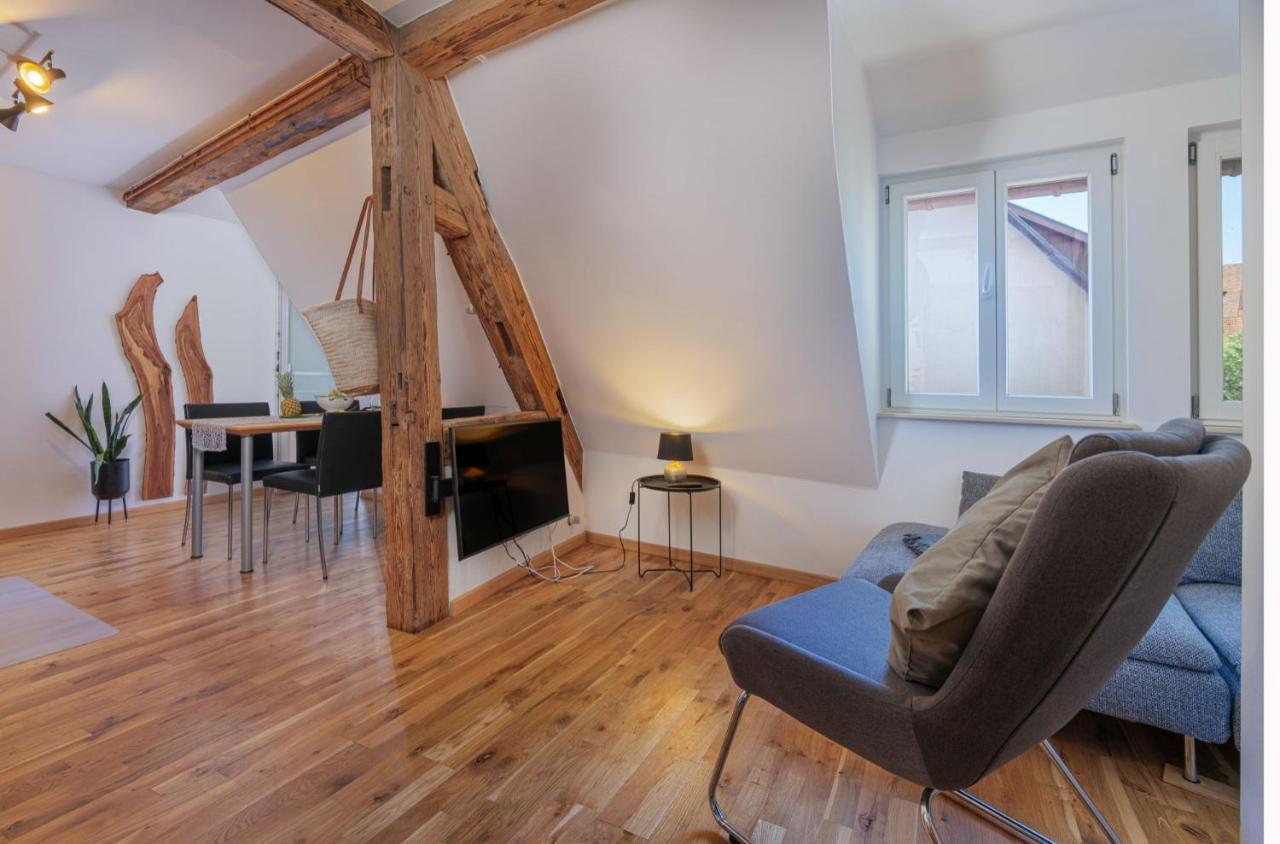 Apartments Im Ferienhaus Zum Alten Spital Dornstetten Bagian luar foto